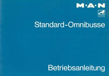 MAN Standard-Omnibusse Betriebsanleitung